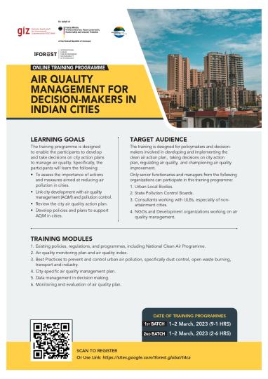 Air Quality Management for Decision Makers in Indian Cities