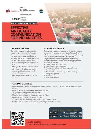 Effective Air Quality Communication for Indian Cities